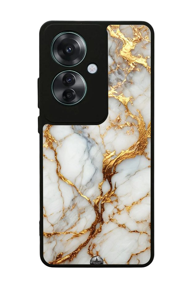Oppo Reno 11F Compatible Marble Design Glossy Premium Case