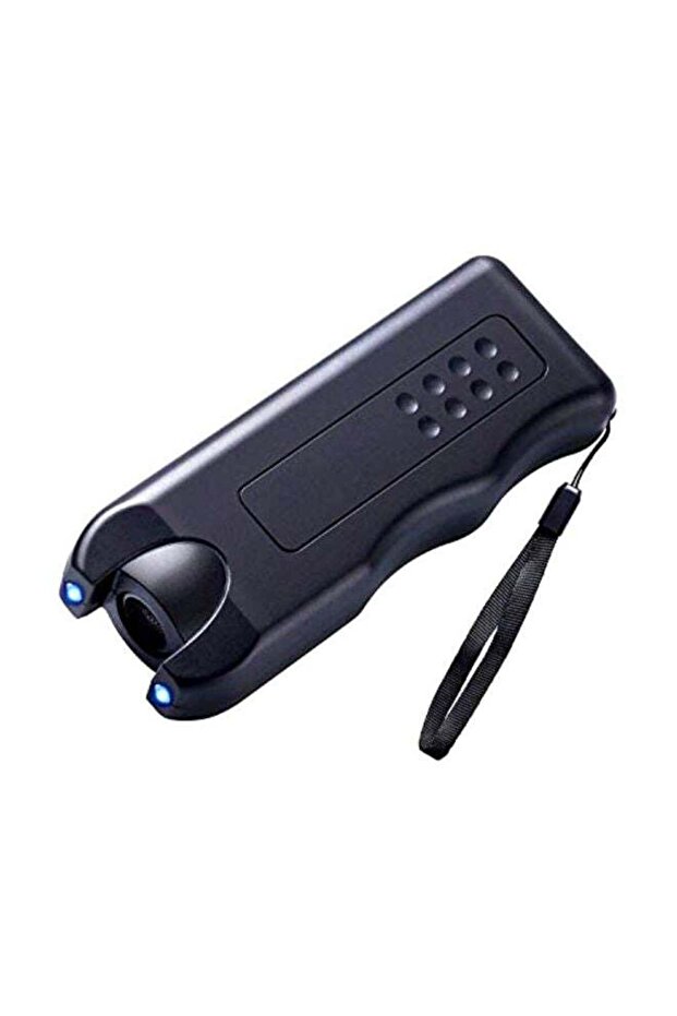 HAPPEEY Handheld Repeller LED Flashlight And Ultrasonic Deterrent Device Black