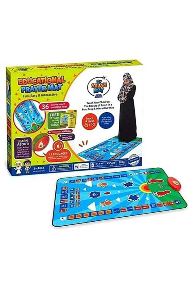 سجادة تعليمية تفاعلية للصلاة للأطفال - 1