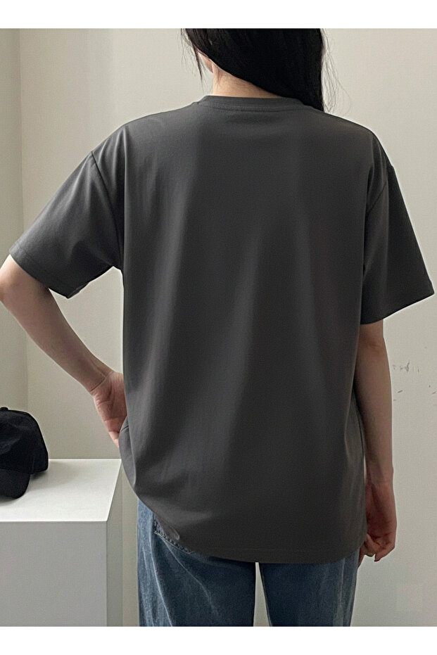 TRICOU BASIC DE DAMĂ CU GULER ROTUND - 2