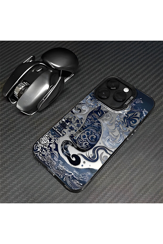 حافظة مضادة للسقوط من السيليكون متوافقة مع iPhone 14 Plus/15 Plus، نمط كلاسيكي - 7