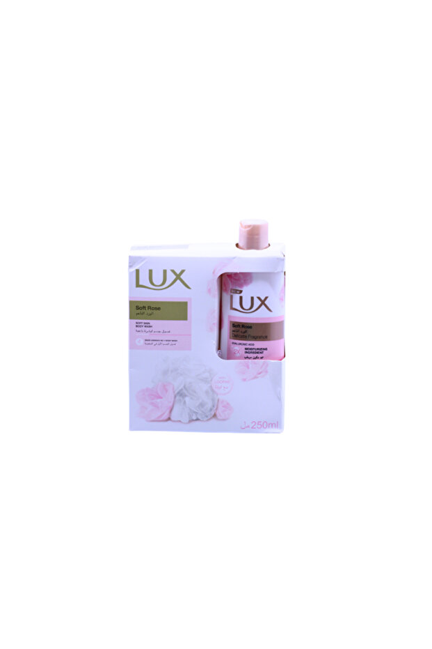 B\W SOFT ROSE+LOOFAH 250ML