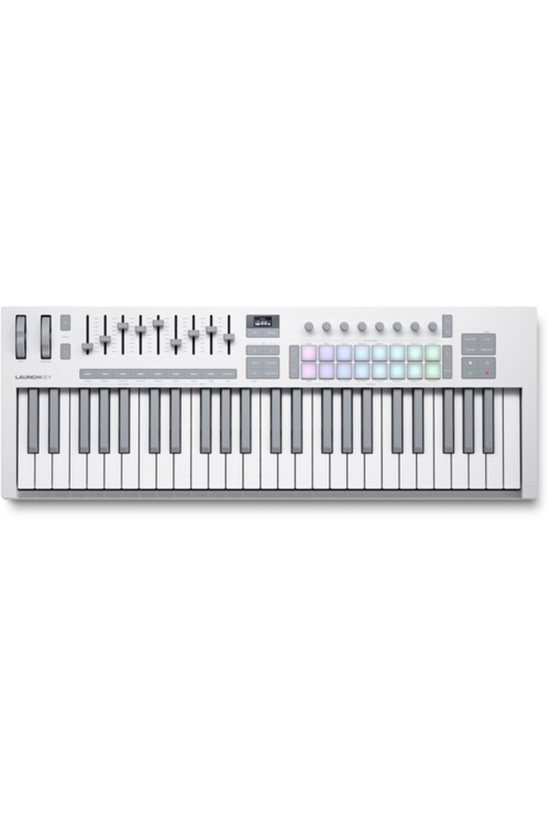 Launchkey 49 MK4 Midi Klavye (Beyaz) - 1