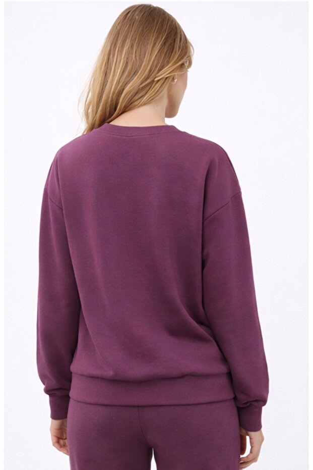 Modal Relax Yumuşak Basic Sweatshırt - 2