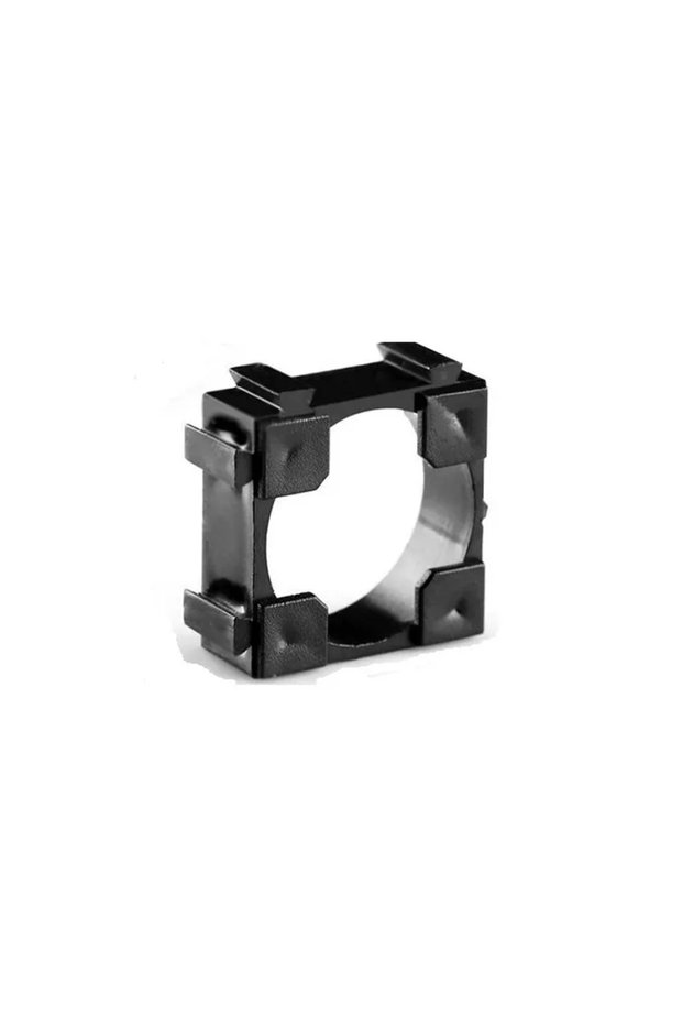 Cylindrical clip case 1x 18650