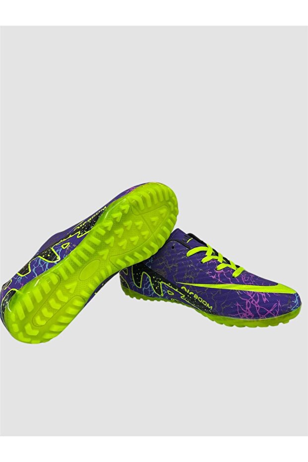 Lace-Up Carpet Field Crampon Shoes Without Socks
