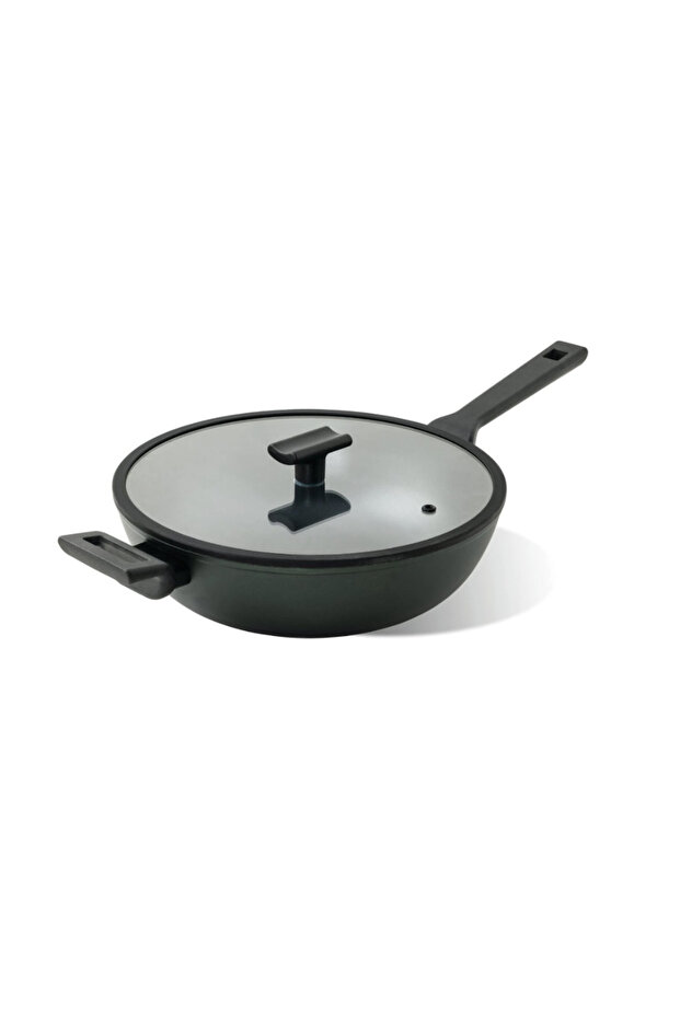 Wok Frying Pan 30 cm Titan Pro Green