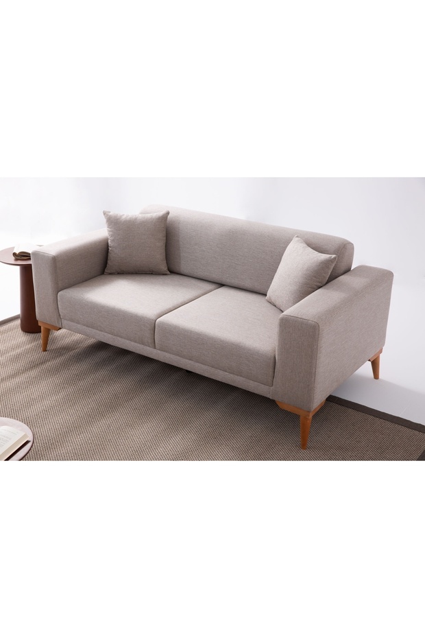 Babil İkili Kanepe, Krem - 3