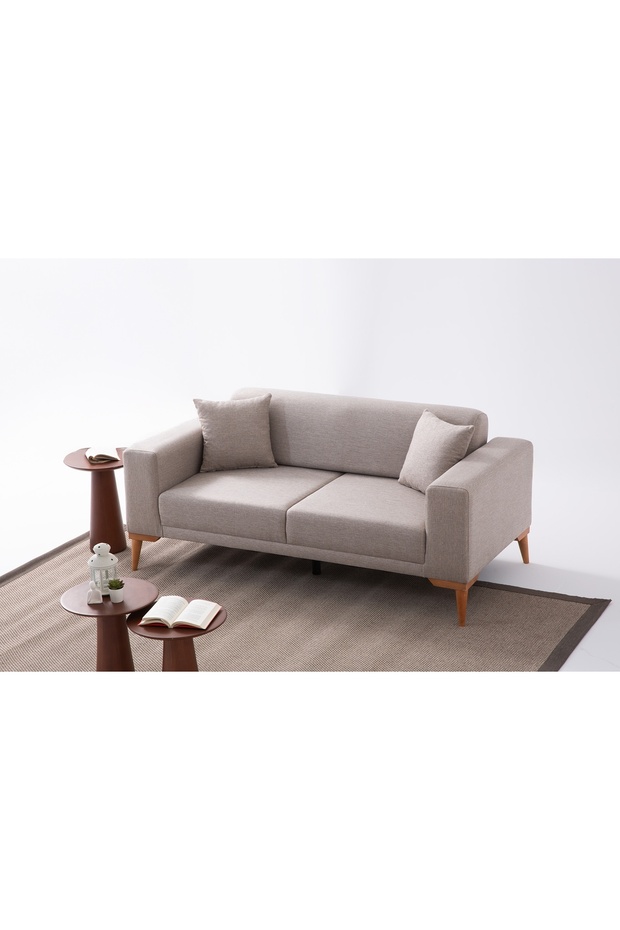 Babil İkili Kanepe, Krem - 4