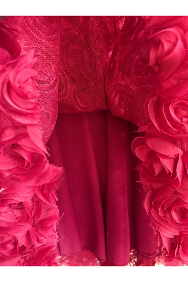 Gül Detaylı Etek - 4