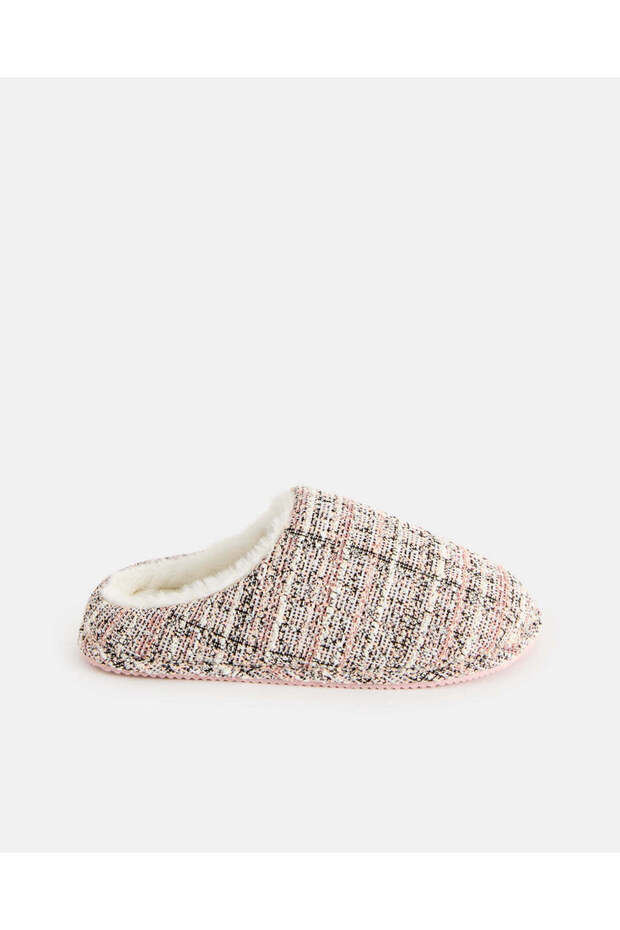 Women Multicolour Textile Upper Closed Toe Slipper
