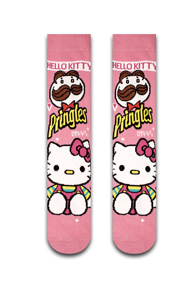 Pringles Hello Kitty Unisex Çorap - 1