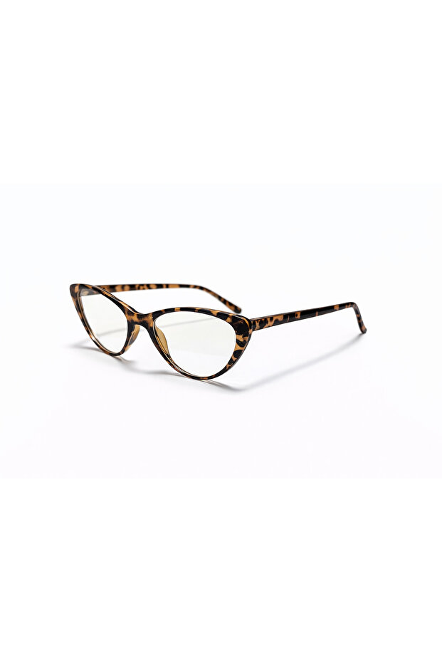 Azire Leopard Patterned Optically Compatible Vintage Retro Glasses