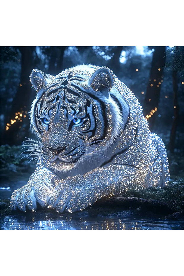 Full Square 50X50cm 3923 Evershine New Arrival Diamond Embroidery Tiger Animal Painting DIY Suitable
