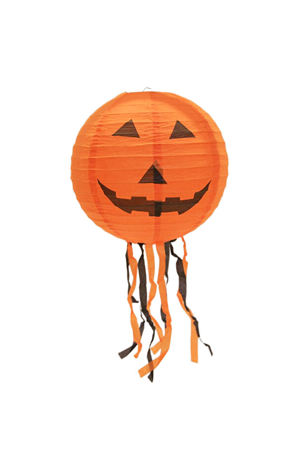 Pumpkin Halloween Paper Lantern Hangin Creative Spooky Funny Halloween Hanging Props for Home Wall H