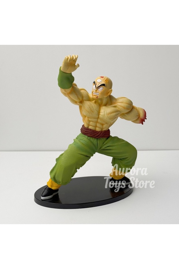 Tien Shinhan 23.5cm/9.25in Anime Dragon Ball Figure Battle damage Tien Shinhan Action Figures