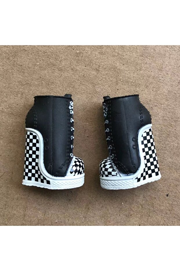 black white shoes Original Doll Hands Shoes Boots Earrings Decors Doll Replacement White Beige Brown