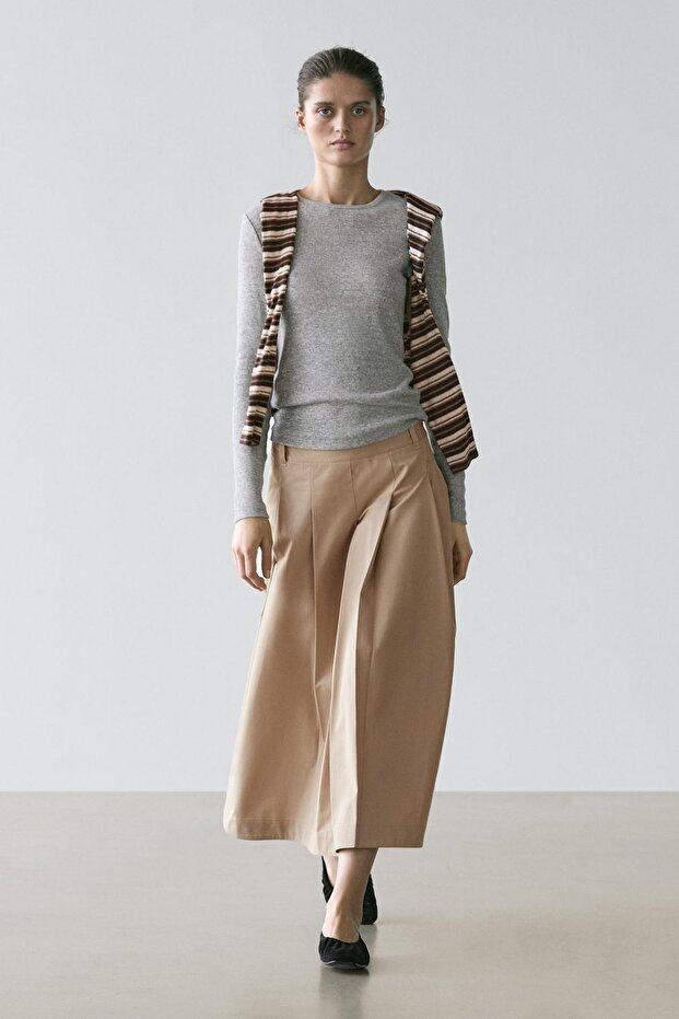 Pilili midi etek - 1