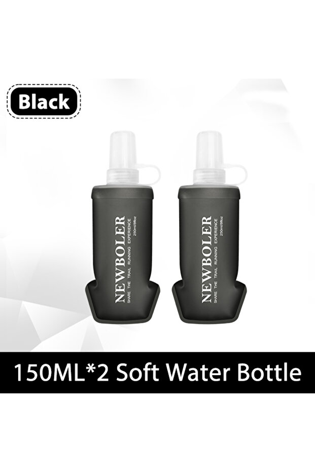 150ML-2 NEWBOLER Water Bottle TPU Folding Soft Flask Sport Water Bottle 150/250/500ml Collapsible Wa