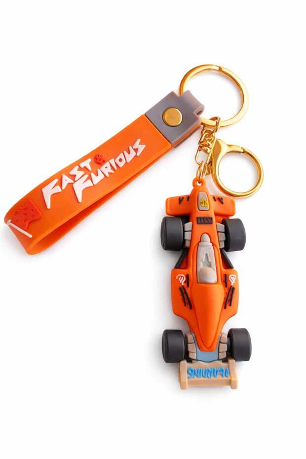 Formula 1 Car Keychain Gift for Friend Keychain Birthday Gift Sports Car Keychain
