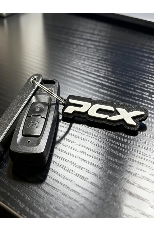 Honda Written 3D Embossed Keychain - Motorcycle Accessory Keychain