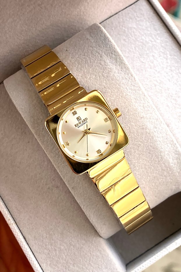 Original 2 Year Warranty Men's Wristwatch Steel Band Boxed