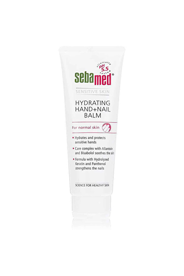 Hydrating Hand And Nail Balm for Sensitive Skin, 75 ml
