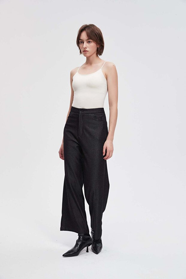 Polka Dot Long Pants - 6