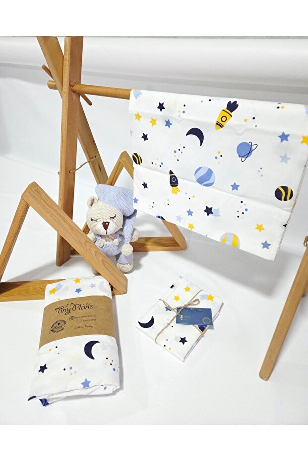 طقم أغطية وسائد مرنة لشخص واحد - 4