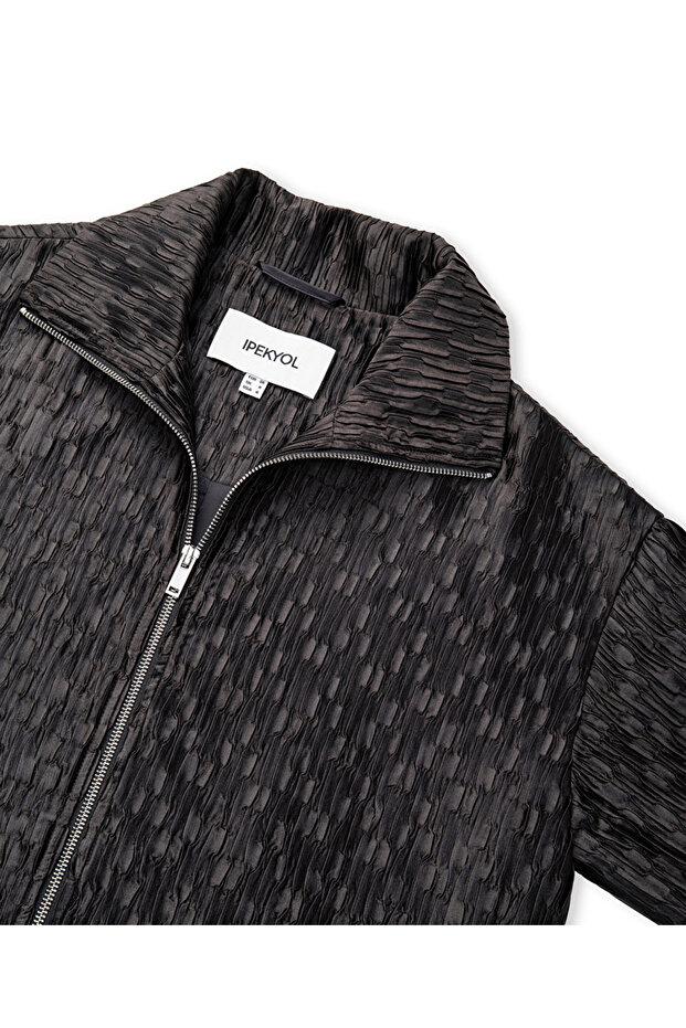 Dokulu bomber mont - 2