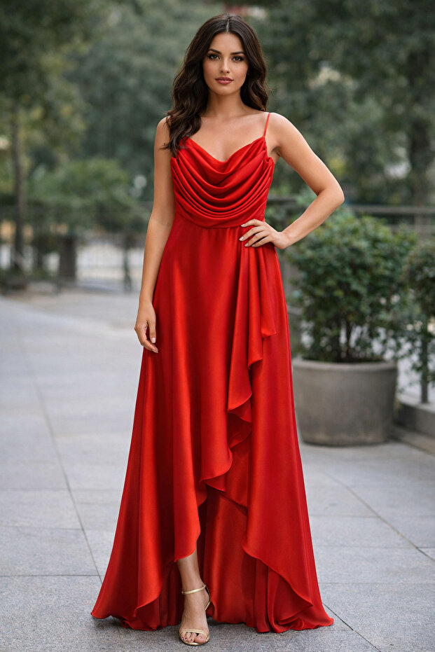 Simetrit Aiye Elbise - 5