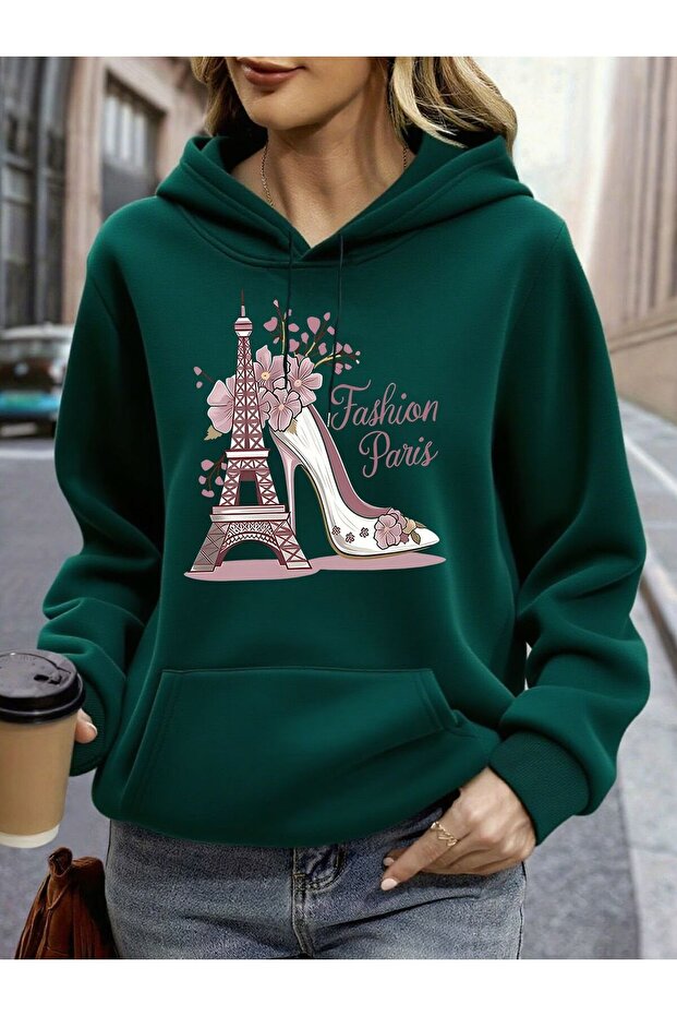 Unisex Oversized Hooded Sweatshirt – Printed Casual Comfortable Hoodie