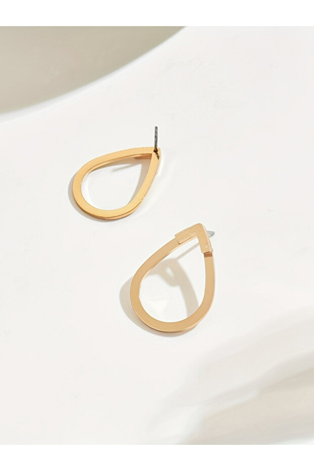 Women Hollow Teardrop Earrings