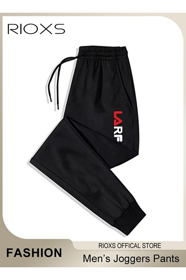 Men's Joggers Pants, Athletic Workout Jogger Sweatpants For Men, Drawstring Trouser Tapered Pant Wit