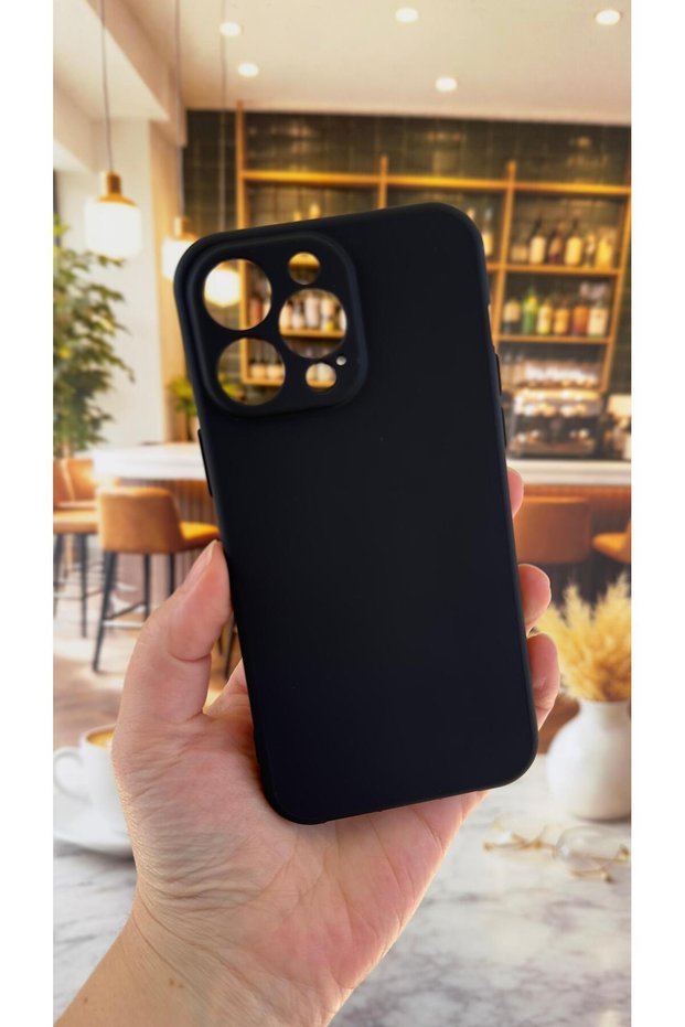 iPhone 13 Pro Max Compatible Silicone Shock-Absorbing Classic Protective Rubber Case