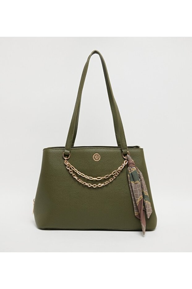 Textured Shoulder Bag