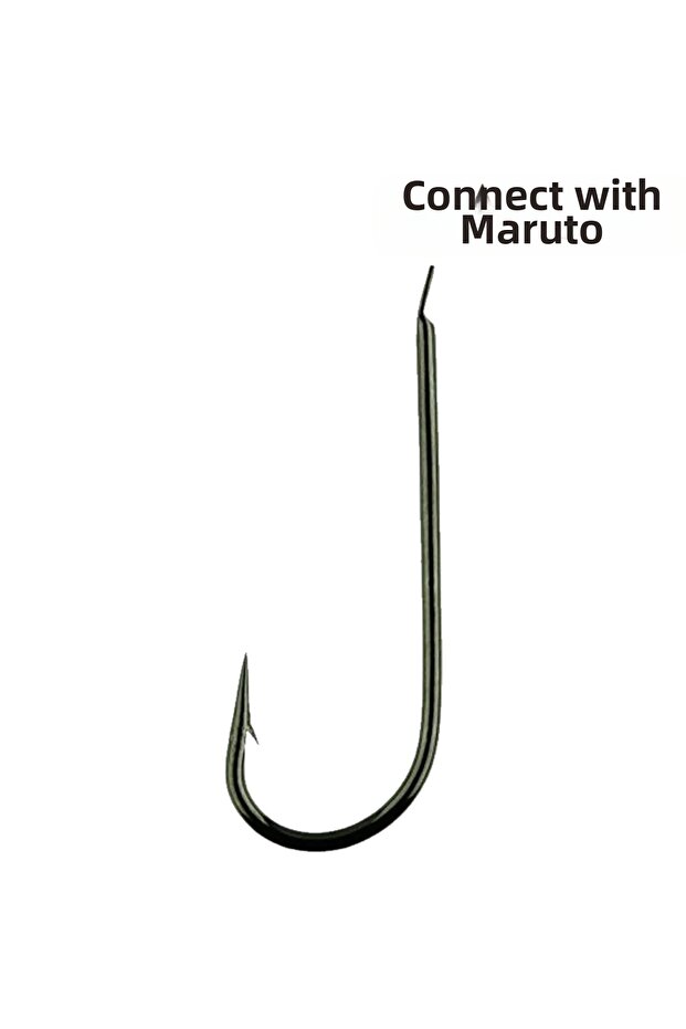 9491Rv Maru-Kaizu Cross Fishing Hook Black Nickel-No:15