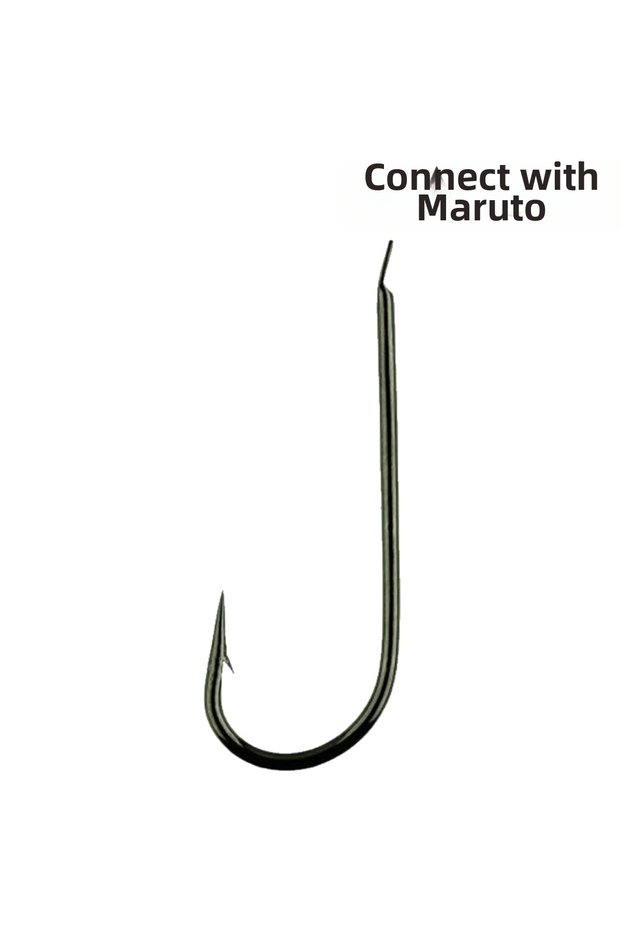 9491Rv Maru-Kaizu Cross Fishing Hook Black Nickel-No:13