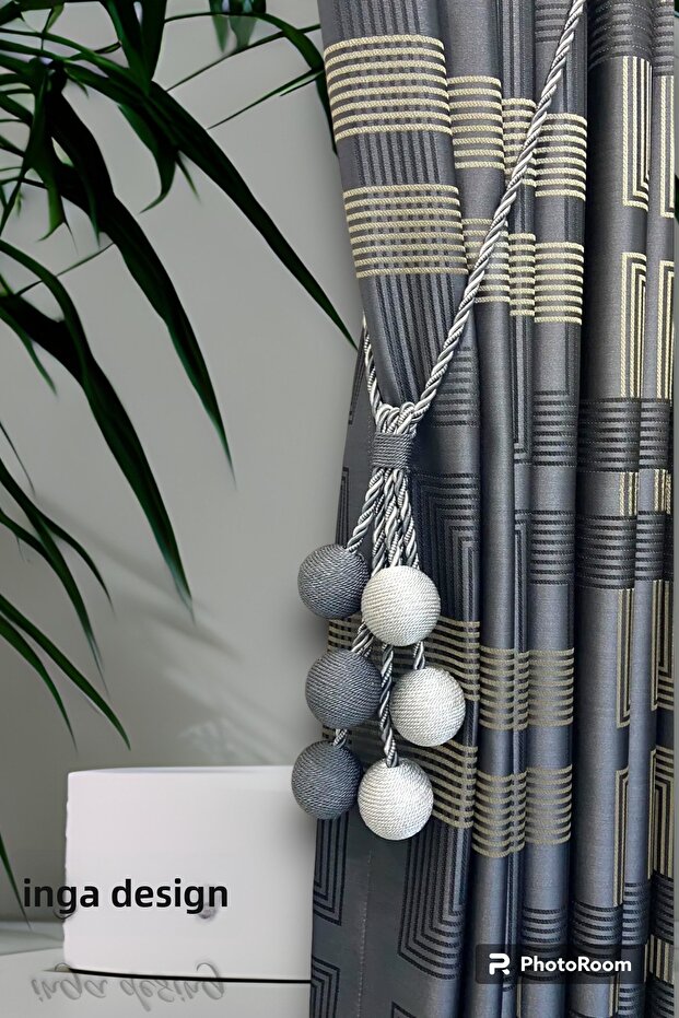 Curtain Binding Ceiling Braçol 6 Ball - 3