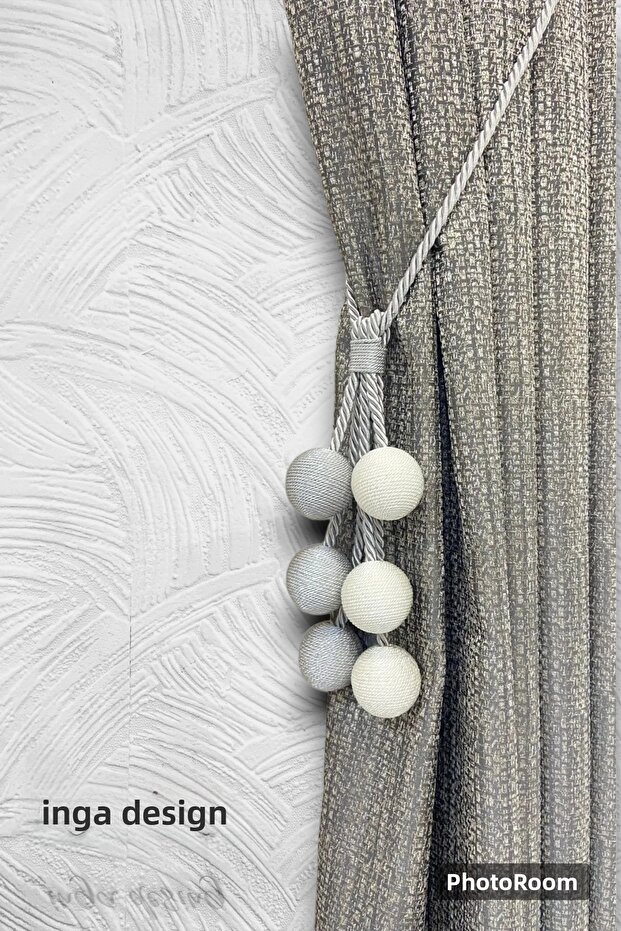 Curtain Binding Ceiling Braçol 6 Ball - 1