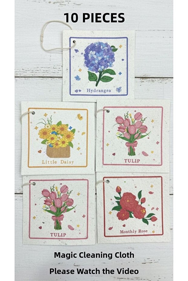 Watch the Product Video for the Magic Cleaning Cloth 10-Pack Mixed Model.