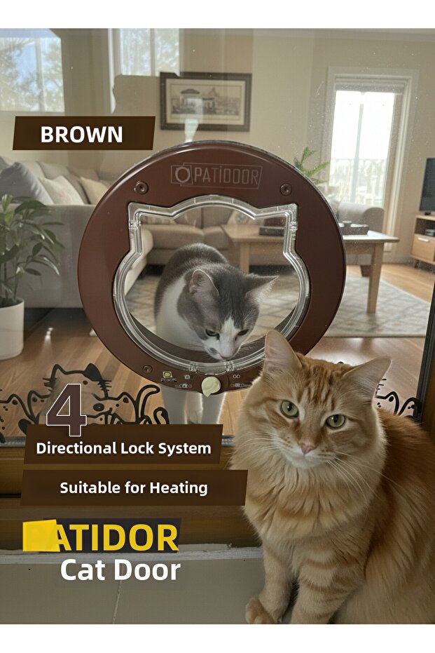 Pati XXL /// Brown /// Cat Gate