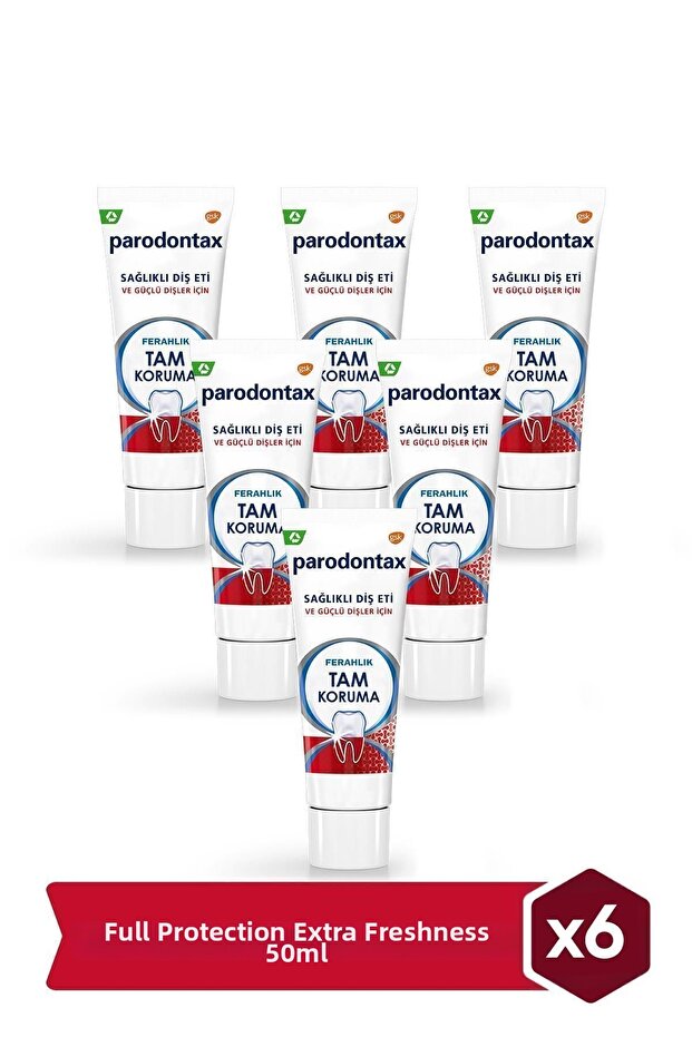 Full Protection Refreshment Toothpaste 6x50ml