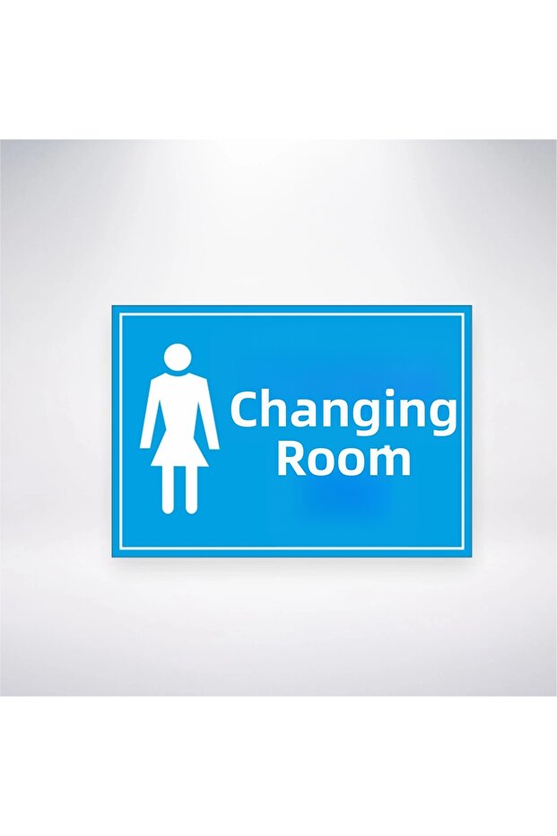 Women's Dressing Place 21X35 Back Adhesive Sticker