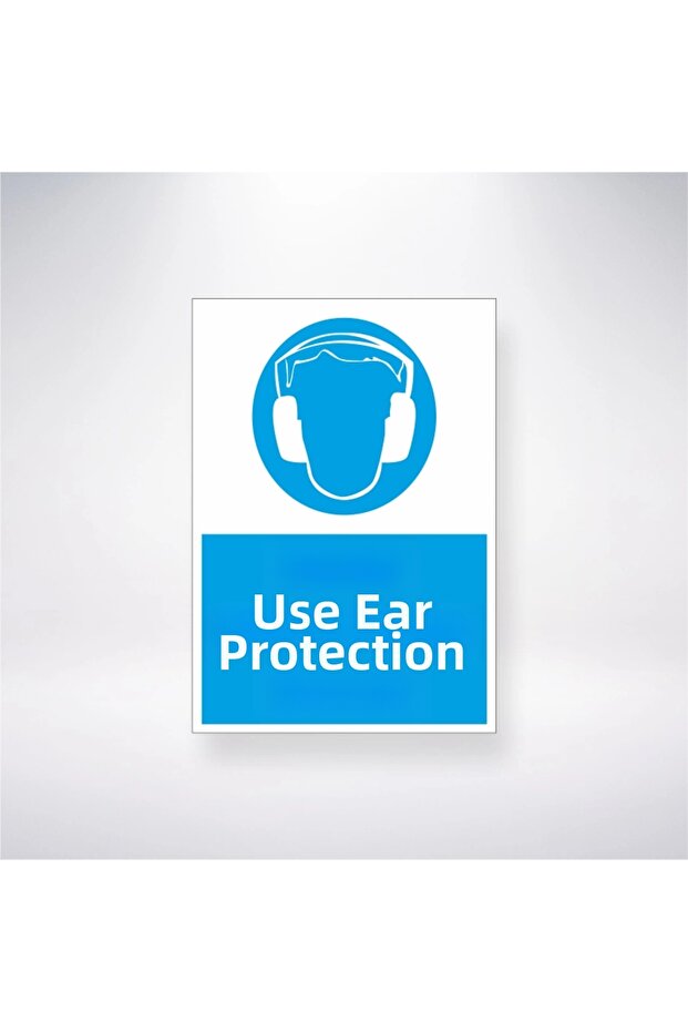 استخدم ملصق لاصق خلفي مقاس 21 × 35 لحماية الأذن