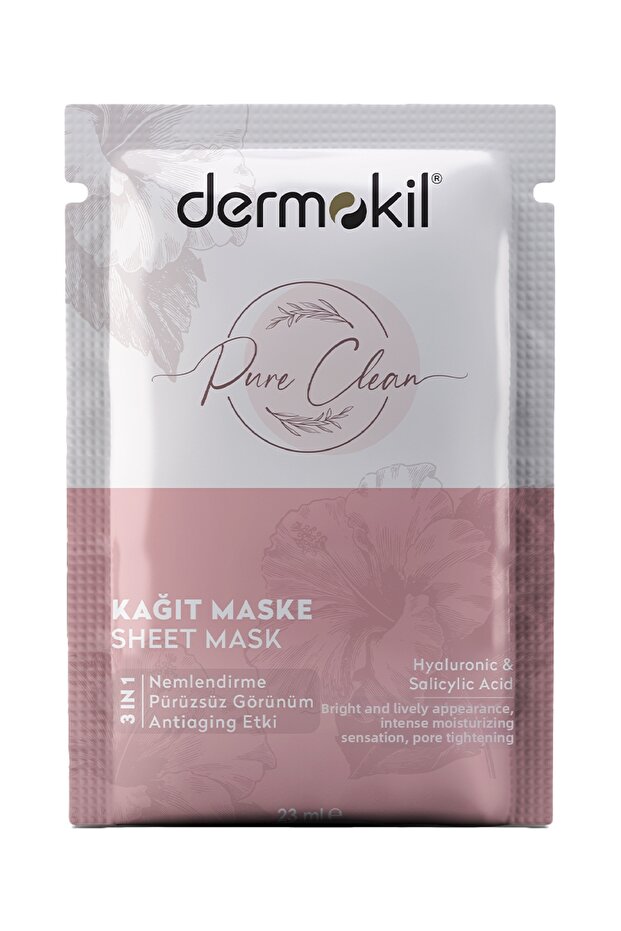 Pure Clean 3 in 1 Paper Face Mask