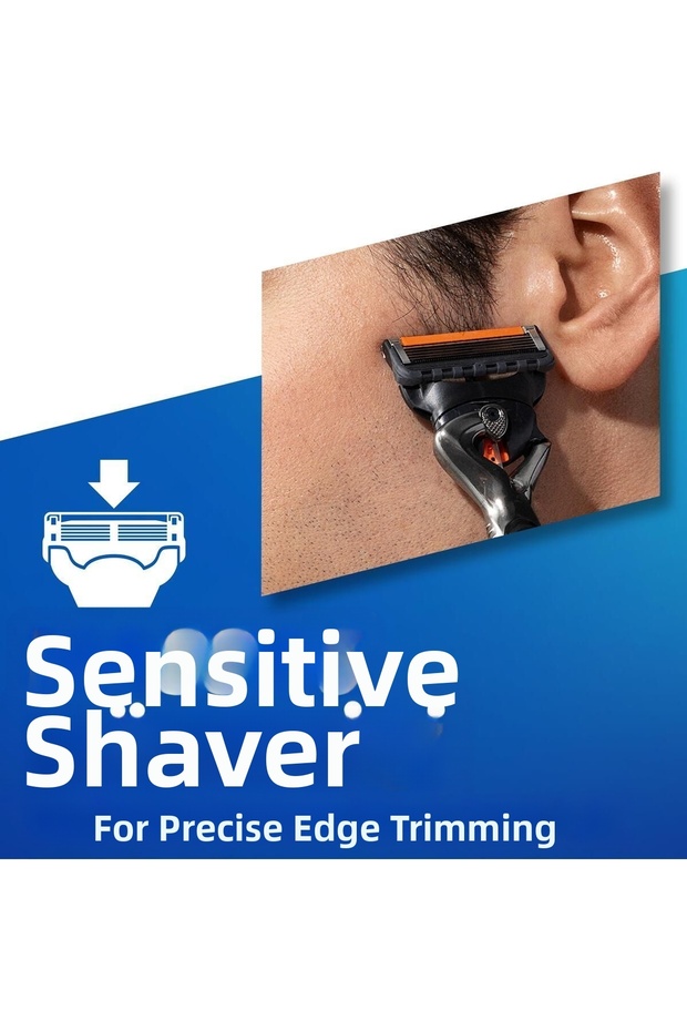 ماكينة حلاقة Fusion Proglide Flexball (5 شفرات) مع عبوتين احتياطيتين - 4