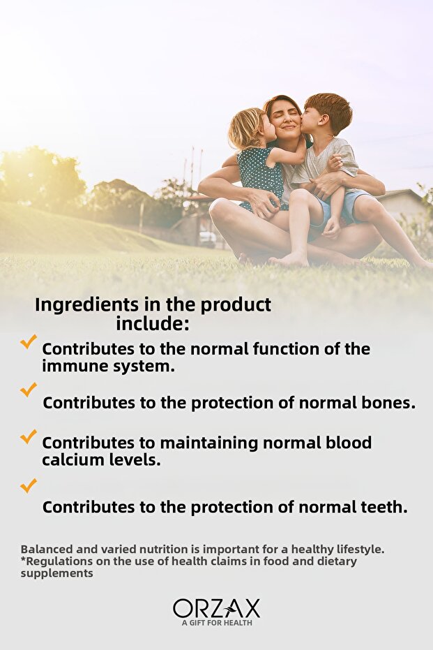 فيتامين د3 على شكل حلوى قابلة للمضغ، 60 قرصًا - 4