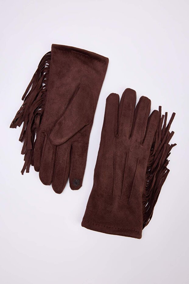 Dark Brown Women's Gloves