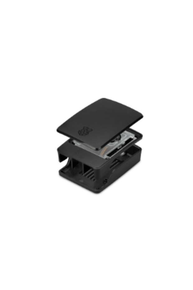 Raspberry Pi 5 Lisanslı Kutu - Siyah - 1